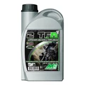 HUILE MOTEUR 2 TEMPS MINERVA 50 A BOITE/MOTO TFR 100% SYNTHESE, ECO (1L) (100% MADE IN FRANCE)
