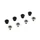 CHAINRING BOLT SET- STRONGLIGHT (MTB) FOR SRAM DOUBLE -ALUMINIUM or STEEL - X0/XX/X7/X9 (SET OF 4)