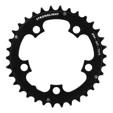 CHAINRING FOR MTB-5 arms- FOR TRIPLE 34 Teeth Ø94 BLACK- Middle STRONGLIGHT ALU 7075 - 8/9 Speed.