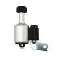 DYNAMO (LEFT MOUNT) ALUMINIUM MARWI BLACK - NYLON CAP  6V/3W (ON CARD)