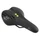 SELLE NEWTON CITY CONFORT DENSITY LINE UNISEX ATHLETIC NOIR DECO VERT/GRIS 270x175mm RAIL ACIER NOIR
