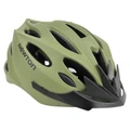 CASQUE VELO ADULTE NEWTON ROUTE/VTT SPORT VERT MILITAIRE IN-MOLD FERMETURE BOUCLE FIDLOCK TAILLE 55-58 AVEC VISIERE ET LOCK (VENDU EN BOITE)