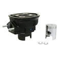 CYLINDRE PISTON ORIGINE PIAGGIO 50 NRG 2005>2017, ZIP SP 2006>/RUNNER 50 2005>/APRILIA 50 SR H2O 2003> LIQUIDE  -833598-