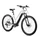 EBIKE - MTB LEADER FOX 29'' SWAN 2023 "For lady" Grey - 9 Speed - BAFANG CENTRAL ENGINE M300 36V 80Nm BATTERY 15Ah (Frame 18'' - H. 46cm - Size M - RIDER'S HEIGHT 168cm > 178cm)