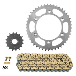 KIT CHAINE ADAPTABLE CF MOTO 800 MT 2022>, NK 2022> 520 15x46 (DIAM COURONNE 80/104/10.50) (DEMULTIPLICATION ORIGINE) -AFAM