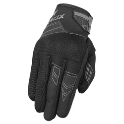 GANTS ETE ADX RS MESH NOIR/GRIS AVEC COQUE + SLIDER DE PAUME RIGIDE T10 (L) (HOMOLOGUE EN 13594:2015)