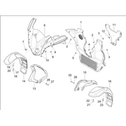 Logement roue - Garde boue