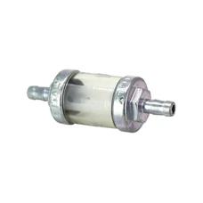 FILTRE A ESSENCE CYLINDRIQUE ACIER DIAM 6 mm TRANSPARENT/ARGENT (VENDU A L'UNITE) -OMG