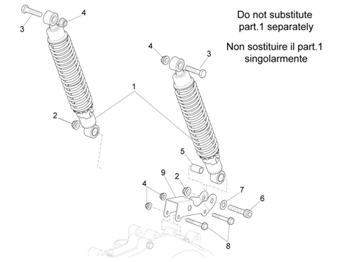 Suspension arriere
