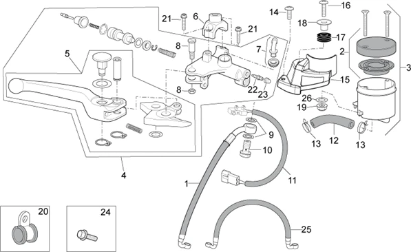 Maît. cyl. frein AV