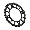 COURONNE MOTO ADAPTABLE KTM 85 SX 2004>2024 / HUSQVARNA 85 TC 2015>2024 / GAS GAS 85 MC 2022>2024 428 49 DTS RACELITE ALU NOIR (DIAM 110/132/8.5) -JT SPROCKETS