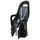 PORTE BEBE/SIEGE ENFANT ARRIERE POLISPORT A FIXER SUR PORTE BAGAGE FIXATION AVS+ GROOVY NOIR COUSSIN GRIS (9 A 22Kgs) HOMOLOGUE EN 14344