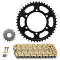 KIT CHAINE ADAPTABLE YAMAHA 1000 FZS FAZER 2001>2006 530 16x44 (DIAM COURONNE 110/130/10.25) (DEMULTIPLICATION ORIGINE) -AFAM