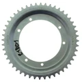 REAR CHAIN SPROCKET FOR MOPED MBK 88  48 TEETH (BORE Ø 110mm)  6 DRILL HOLES  -SELECTION P2R-