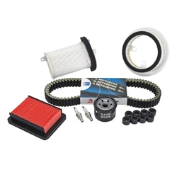 KIT ENTRETIEN MAXISCOOTER ADAPTABLE YAMAHA 500 TMAX 2008>2011 (PACK 8 PIECES) -SELECTION P2R