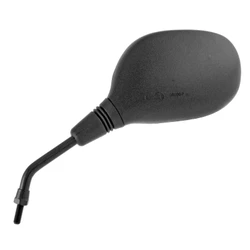 RETROVISEUR ADAPTABLE MBK 50 BOOSTER 1995>2003/YAMAHA 50 BW'S 2004>2016, 50 AEROX 2009>2016 GAUCHE NOIR (OE 4SBF62800000) (HOMOLOGUE CE) -SELECTION P2R