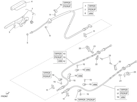 Frein de stationnement
