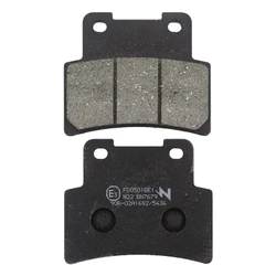 PLAQUETTE DE FREIN NEWFREN POUR KYMCO 400 XCITING 2012> AV / PEUGEOT 400 XP ALLURE 2023>2024 AV (FD0501BE) (ELITE ORGANIQUE)