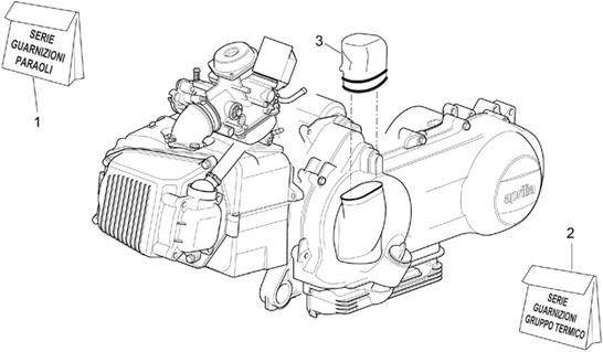 Moteur - Joints cylindre
