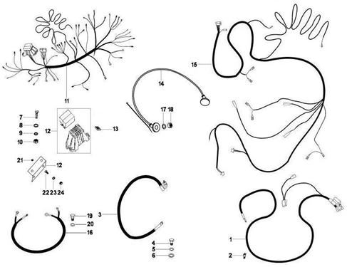 Faisceau de cables principal
