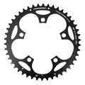 CHAINRING FOR ROAD BIKE- 5 Arms- 46T. Ø.110 OUTER DURAL BLACK STRONGLIGHT - SHIMANO TYPE 8/9 Speed)