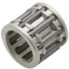 CAGE A AIGUILLES DE PISTON 10x14x13 CAGE STANDARD ADAPTABLE MBK 50 BOOSTER, NITRO, OVETTO 2T, STUNT/YAMAHA 50 BWS, AEROX, NEOS 2T, SLIDER/MALAGUTI 50 F12 (COLORI ARGENT) -P2R