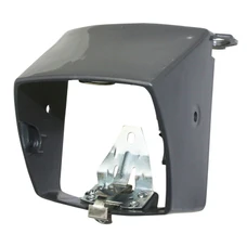 COWLING FOR HEADLAMP FOR MOPED PEUGEOT 103 MVL, VOGUE- GREY (+FIXING FOOT AND SPRING) -SELECTION P2R