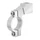 COLLIER/COCOTTE DE RETROVISEUR REPLAY ALU ARGENT FILETAGE D 10 PAS A DROITE