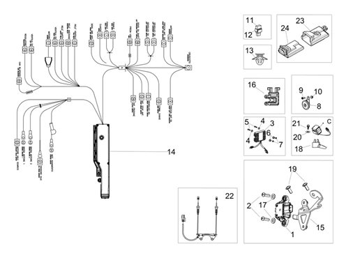 Circuit electrique AV
