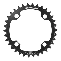 PLATEAU VAE/E-BIKE 4BRA D.104 POUR BOSCH / BROSE / YAMAHA / BAFANG / SHIMANO /SRAM STRONGLIGHT 34DTS MONO NOIR ACIER 10/9/8V.