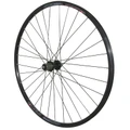WHEEL FOR TREKKING BIKE - 700X35 REAR DISC M820 -ALUMINIUM- SHIMANO M3050 ACERA - CENTERLOCK DISC - FOR SHIMANO or SRAM CASSETTE 10 SPEED - STAINLESS SPOKES - QUICK RELEASE