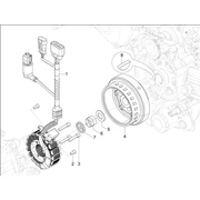Volant magnetique