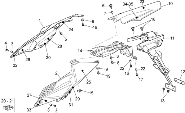 Carrosserie posterieure