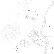 Tuyaus du freins - Etriers de frein