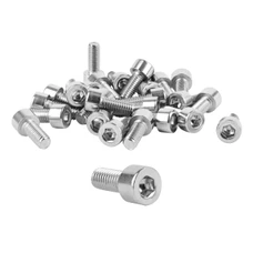 VIS CHC 6 PANS CREUX M5 x 12 mm CHROME (SACHET DE 25 PIECES) -P2R