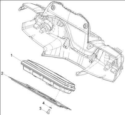 Groupe instruments - Cruscotto