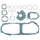 COMPLETE GASKET SET - FOR SCOOT MBK 50 OVETTO 2STROKE, FLIPPER/YAMAHA 50 NEOS 2STROKE, WHY -ARTEIN