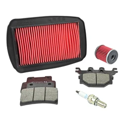 KIT ENTRETIEN MOTO ADAPTABLE YAMAHA 125 YZF-R125 2015>2018 PLAQUETTE ORGANIQUE (PACK 5 PIECES) -SELECTION P2R PREMIUM