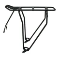 LUGGAGE RACK-REAR- ON STAYS - P2R ALUMINIUM BLACK- FOR 28"/26"/700C COMPATIBLE MIK - BASIL RANGE - Max load 25 kg