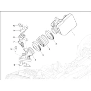 Boîtier papillon - Injecteur - Raccord d'admission