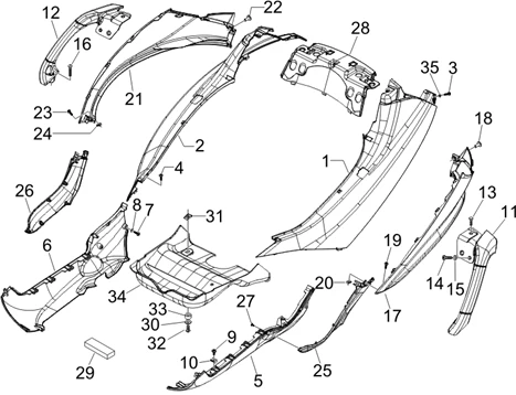 Couvertures laterales - Spoiler