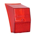 LENS FOR TAIL LAMP FOR MOPED PEUGEOT 102, 103, GT10 RED -SELECTION P2R
