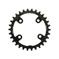 CHAINRING FOR MTB-FOR SINGLE- 30T. Ø76 BLACK -ALUMINIUM- 7075 STRONGLIGHT -4 ARMS- For Sram XX1 11 Speed