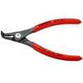 PINCE A CIRCLIPS EXTERIEUR PRO KNIPEX 140mm DIAM CIRCLIPS 10 A 25mm GRIS ATRAMENTISEE POINTE 0,9mm (COUDEE) (49 21 A01) -MADE IN GERMANY