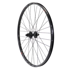 ROUE VTT DISQUE 29" KLIXX BOOST TUBELESS READY ARRIERE NOIR MOYEU CENTERLOCK SHIMANO MT510 12V MICROSPLINE AXE TRAVERSANT 12/148 - JANTE 23C 32 RAYONS ALL MOUNTAIN