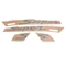 KIT DECO BAS AILE ORIGINE PIAGGIO 125-300 VESPA GTS  -67333600A4-