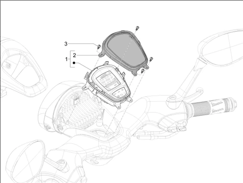 Groupe instruments - Cruscotto