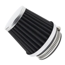 FILTRE A AIR TYPE KN CHROME FIXATION DROITE DIAM 54 mm -P2R