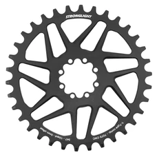 PLATEAU VTT DIRECT MOUNT 8 TROUS POUR SRAM SX/NX/GX STRONGLIGHT MONO ALU NOIR 34DTS - 12V. NARROW WIDE