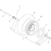 Roue avant